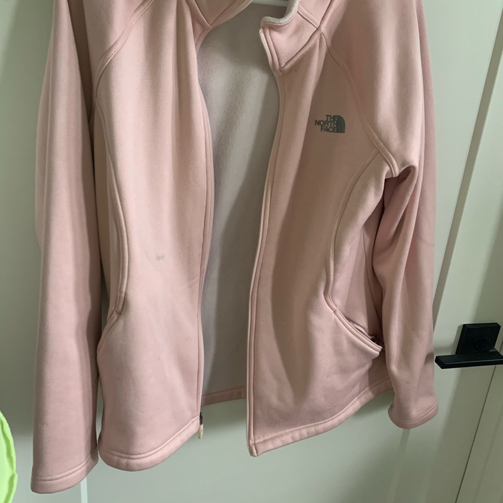 Light Pink North Face Jacket